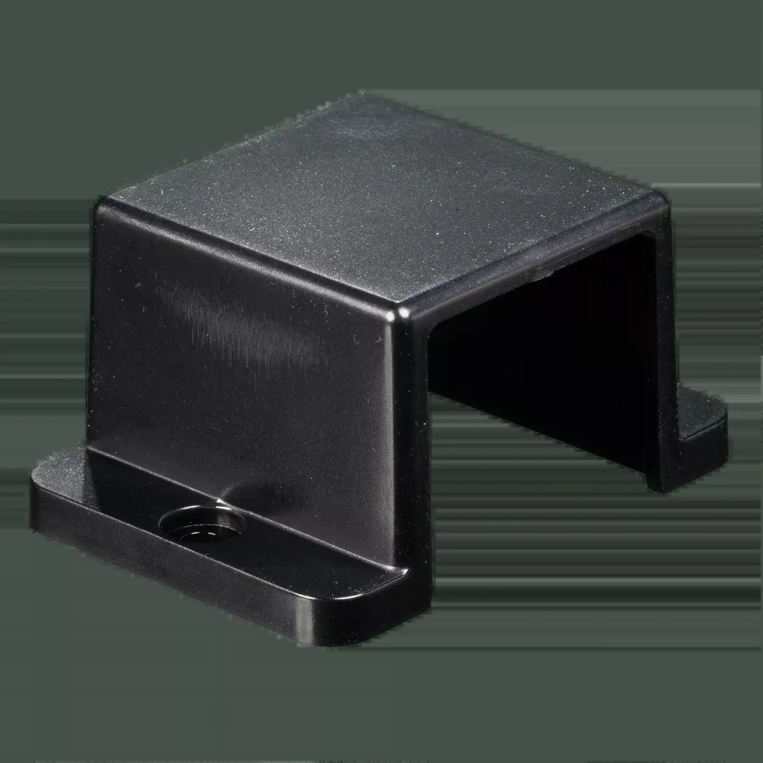 120-H3-RGBW-CHAN-END Hybrid 3 RGBW Black End Cap