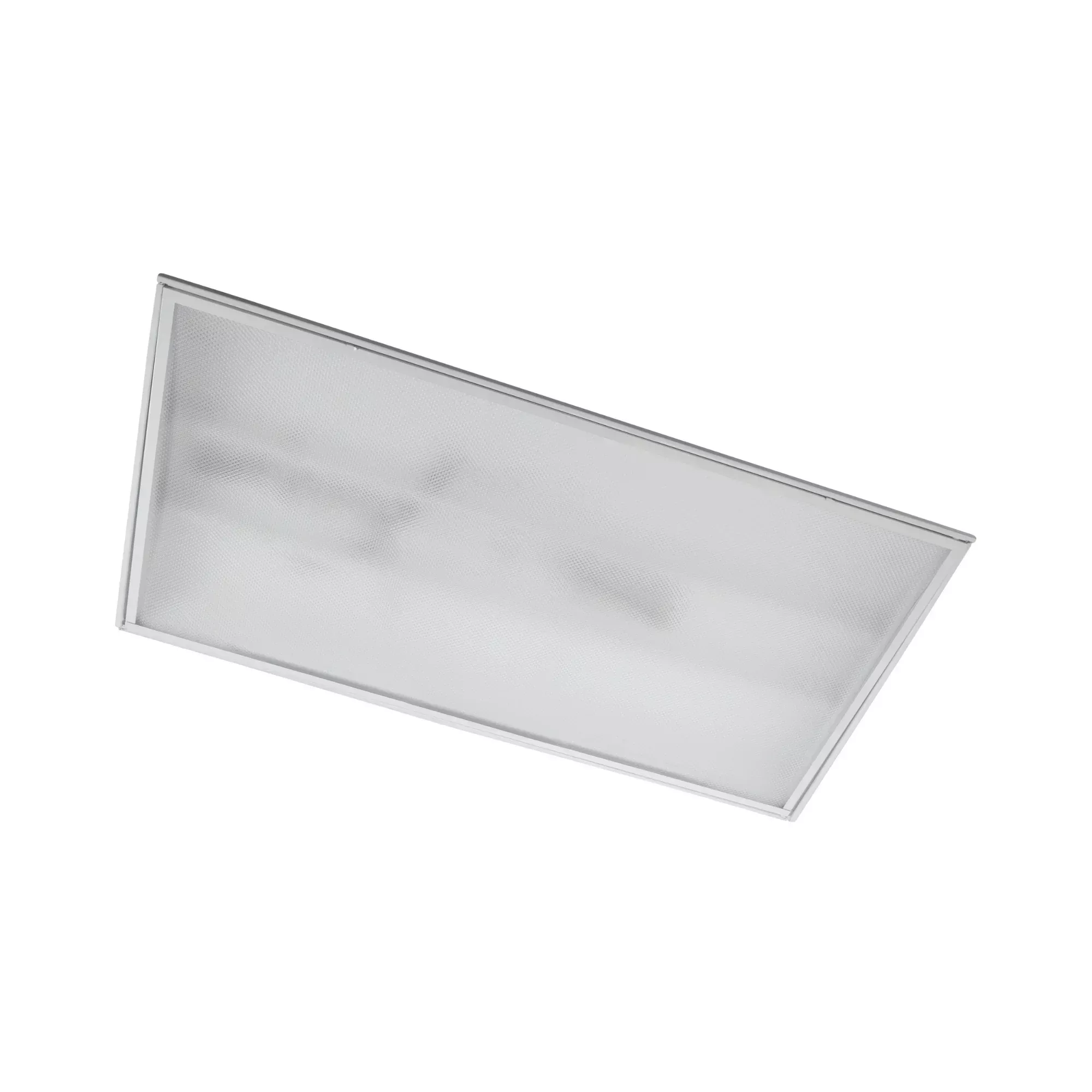 2x4 LED Tube Ready Troffer 3-Lamp Holder, Ballast Free - Bulbs Not Included