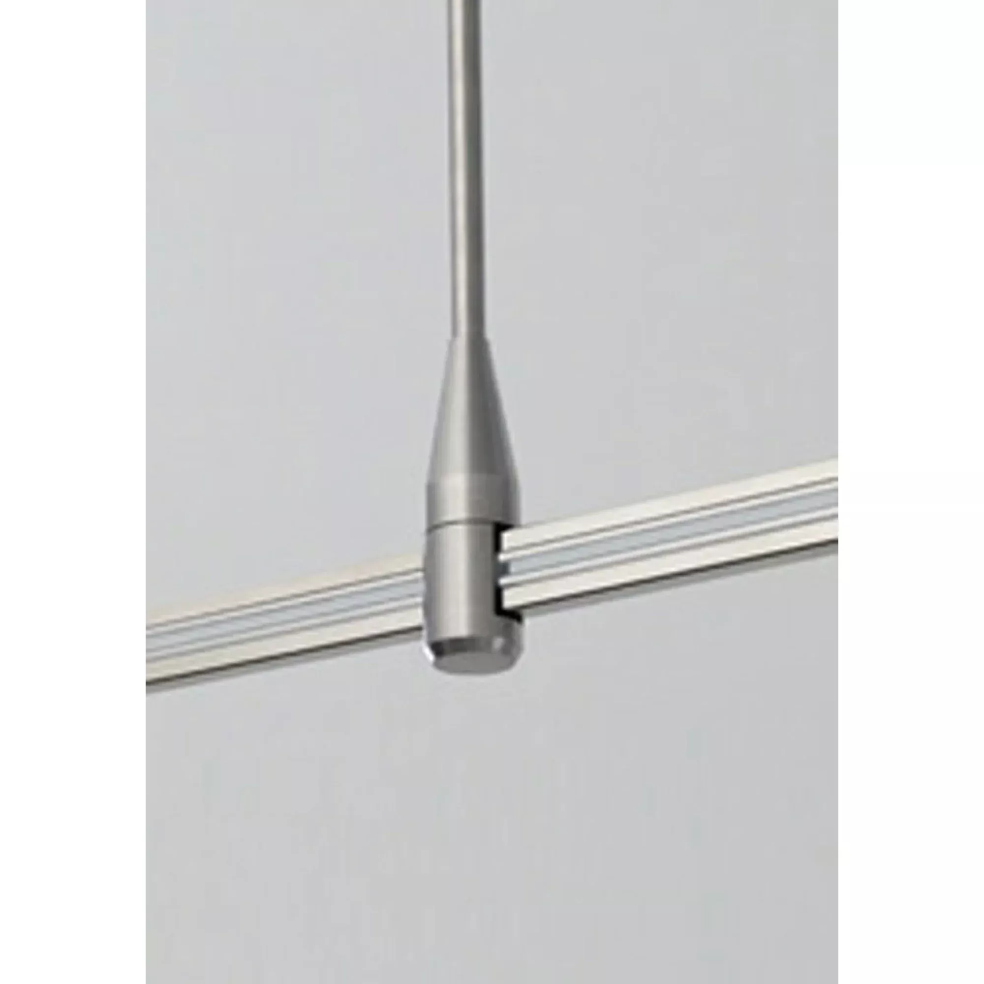 36" Monorail Rigid Standoff, Satin Nickel Finish