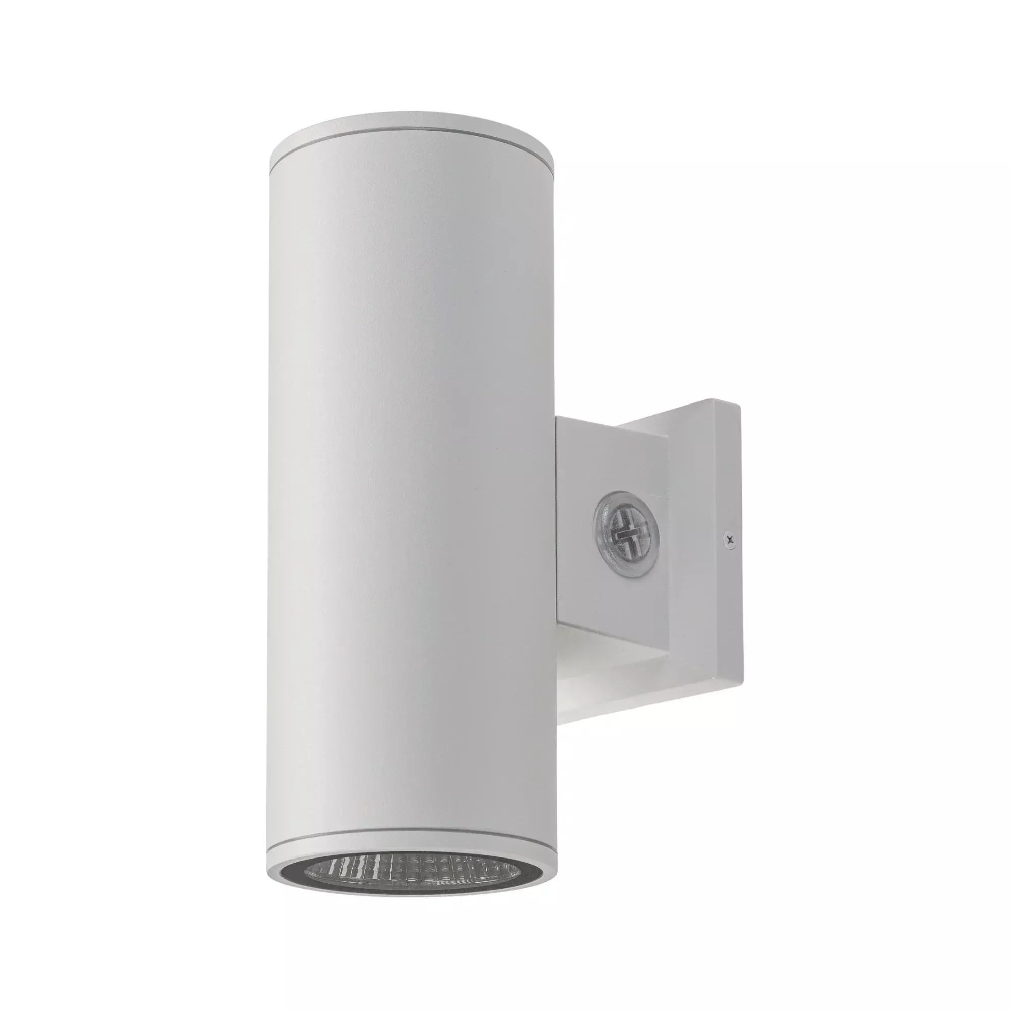 4" LED Cylinder Wall Light, 20W, 2050 Lumens, 30K/40K/50K, 120-277V, White