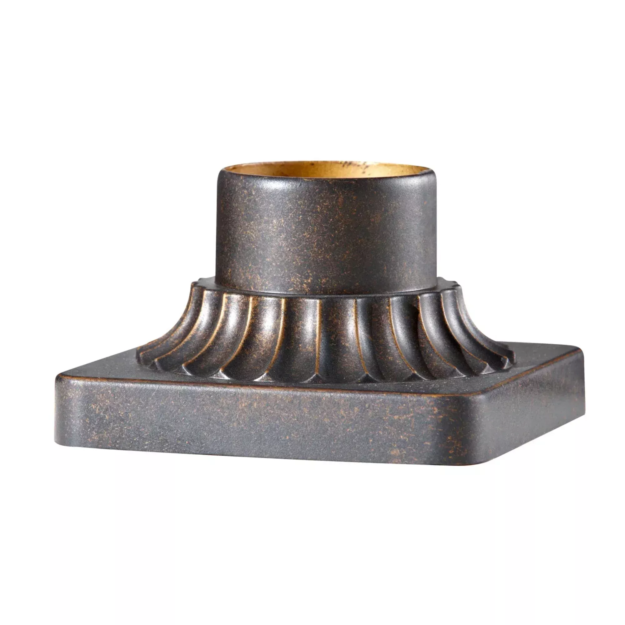 5.75" W x 3.44" H Pier Mount Base, Grecian Bronze Finish
