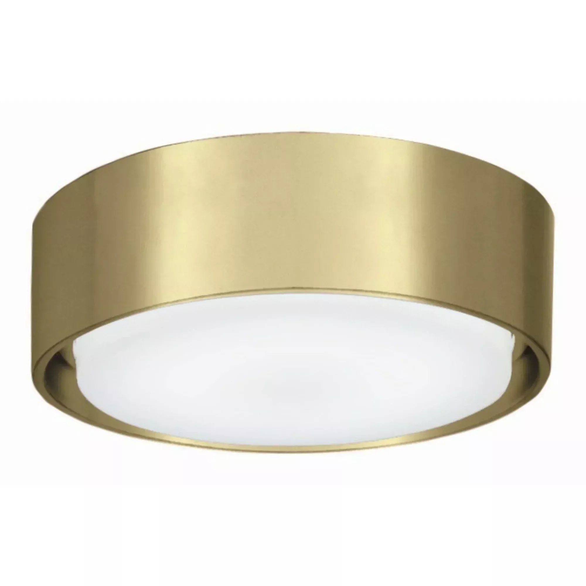 5 In. Simple Ceiling Fan Light Kit, Soft Brass Finish