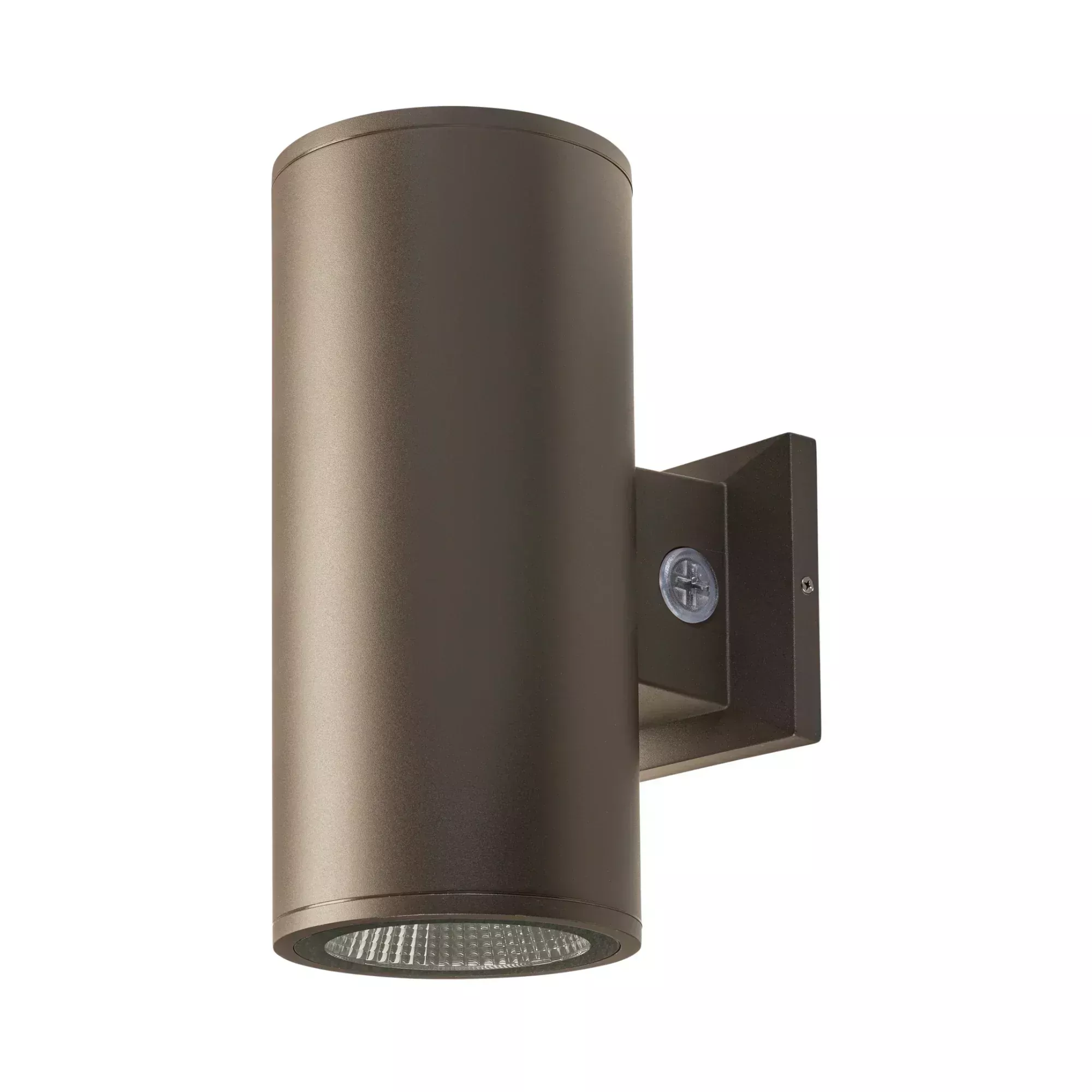 6" LED Cylinder Wall Light, 36W, 3200 Lumens, 30K/40K/50K, 120-277V, Black