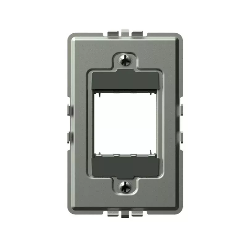 Adorne AF Sub Frame Only Wall Plate, Metallic