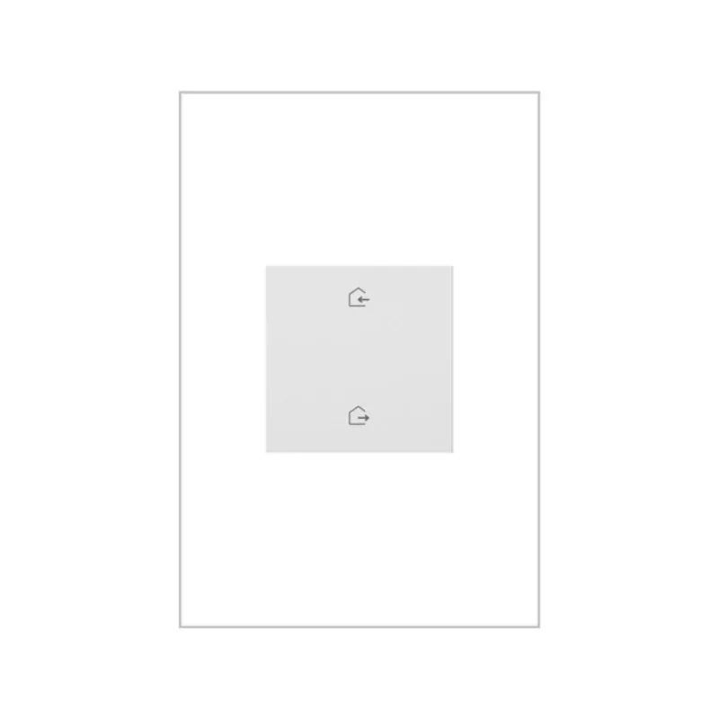Adorne WNAL34 Wired Home/Away Smart Switch with Netatmo, SofTap, 120V, White