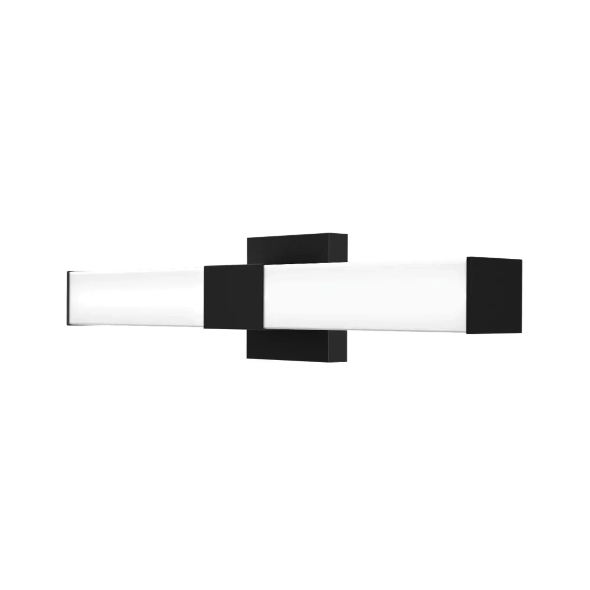 Allure 24" Square LED Vanity Light, CCT Selectable, 120V, Black Finish