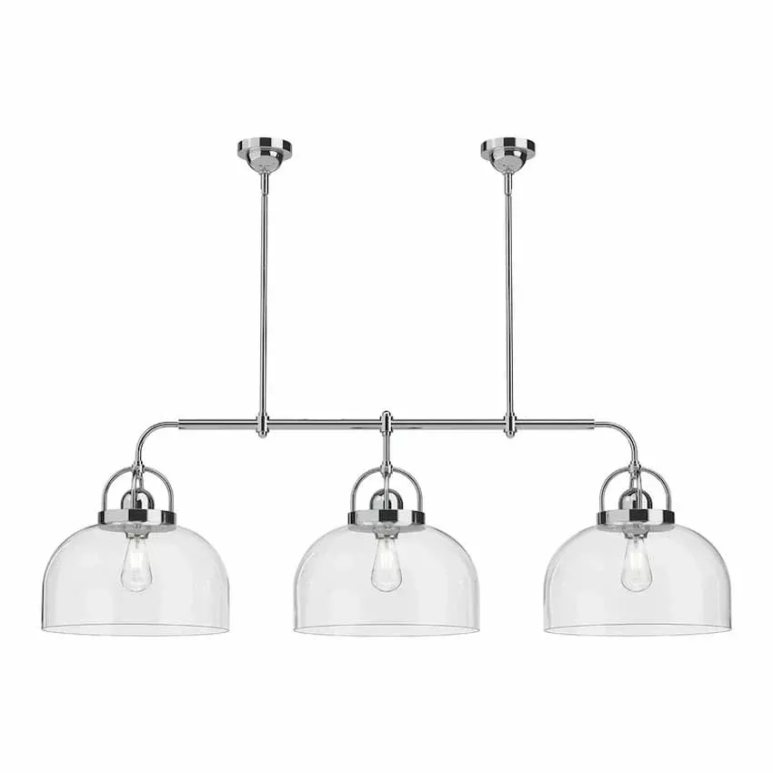 Alora Mood Lancaster 55-in Linear Pendant Chrome LP461155CH