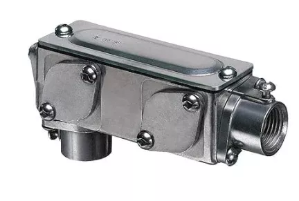 Arlington Industries 932 1 in Silver Cover (5-Pack)