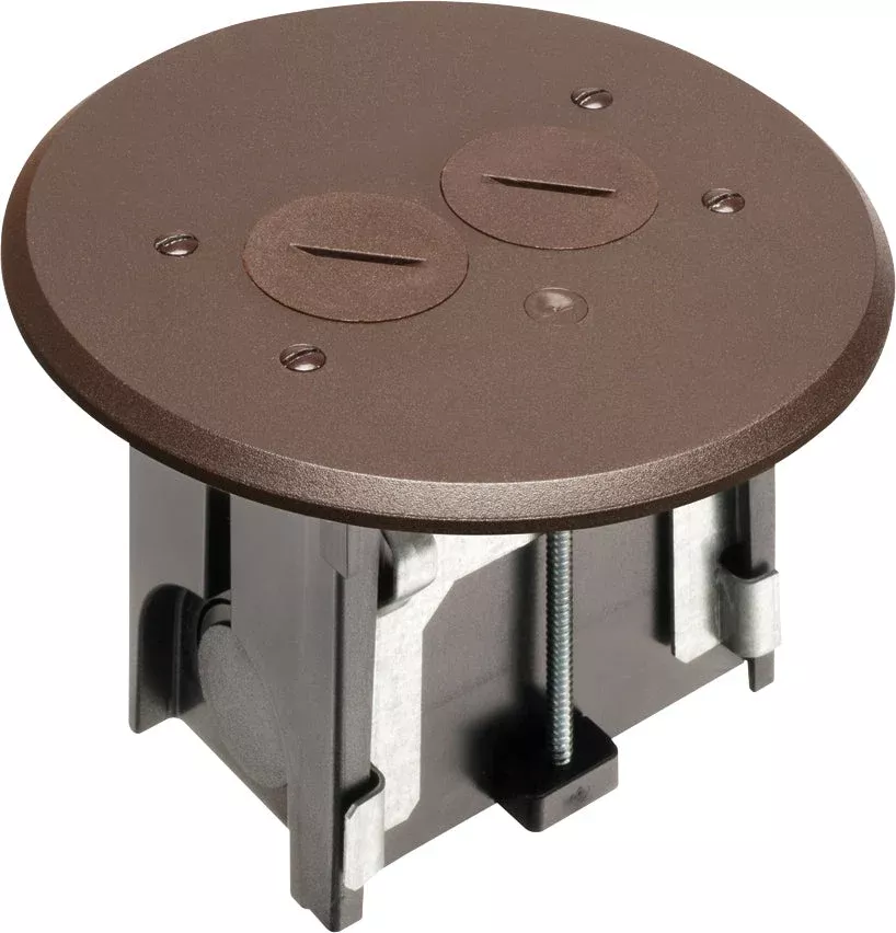 Arlington Industries FLBAR101BR Non-Metallic Floor Box