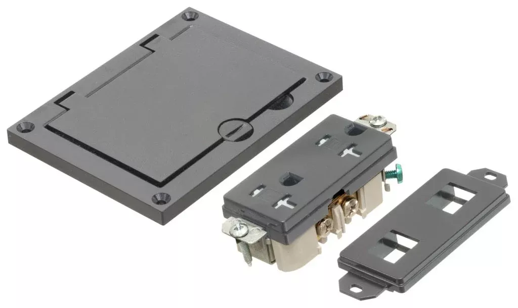 Arlington Industries FLBC8501BL Non-Metallic Cover