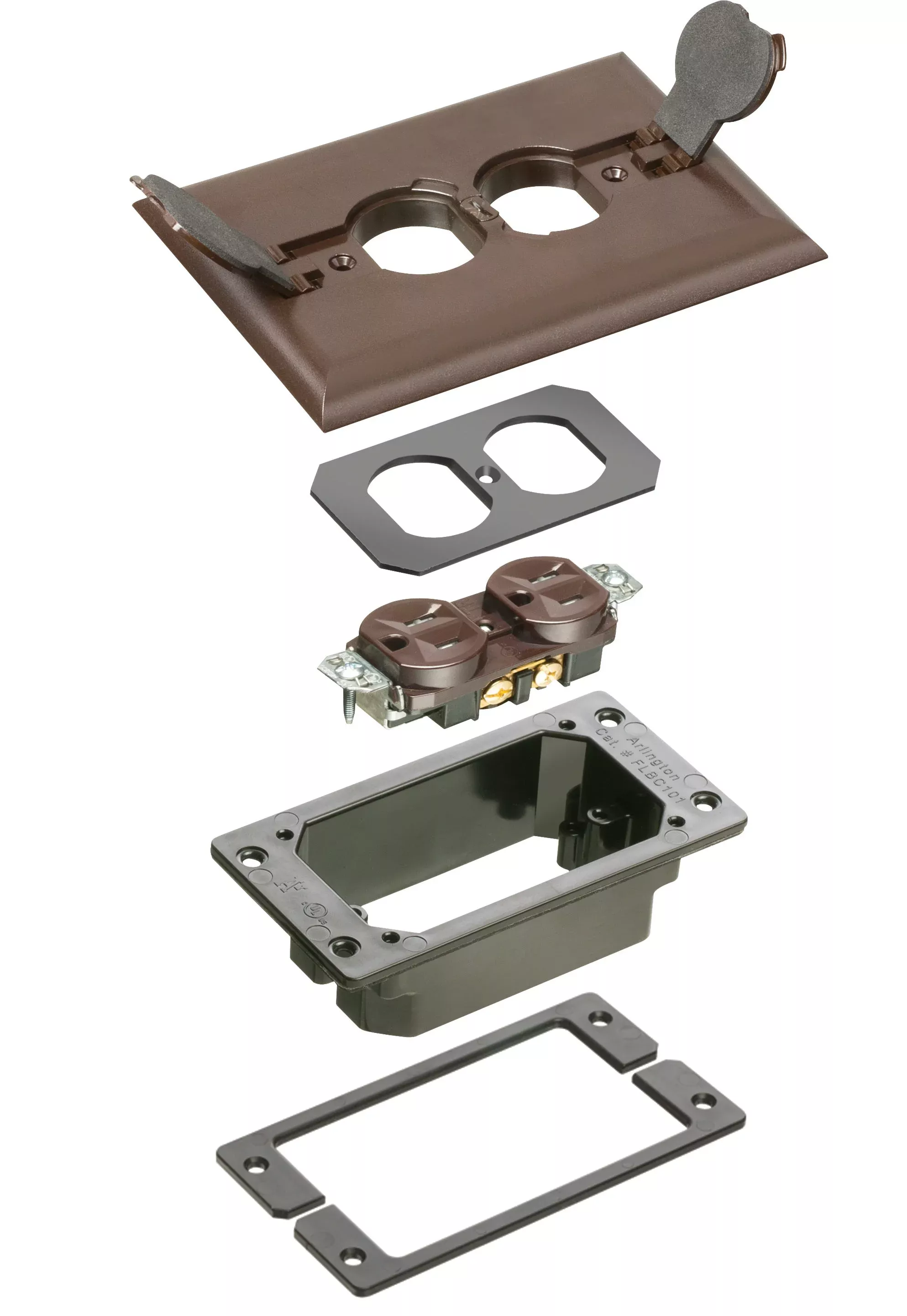 Arlington Industries FLBCF101BRTK Non-Metallic Electrical Fitting