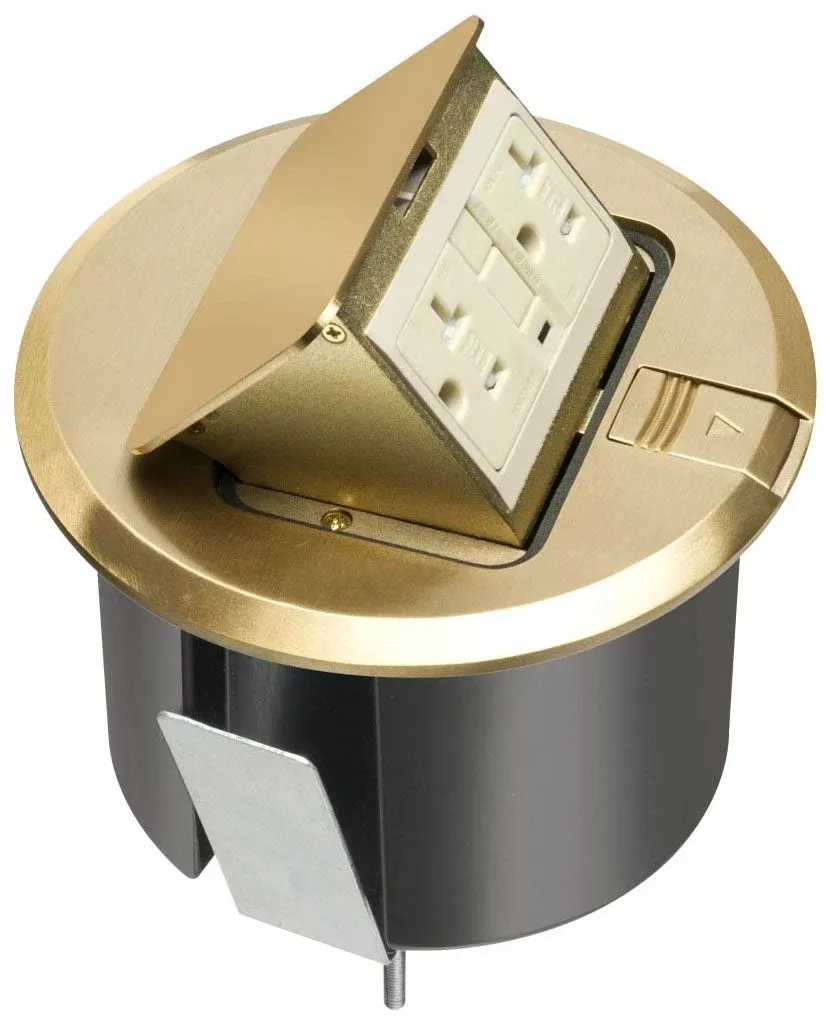 Arlington Industries FLBT6520GMB Brass Cover