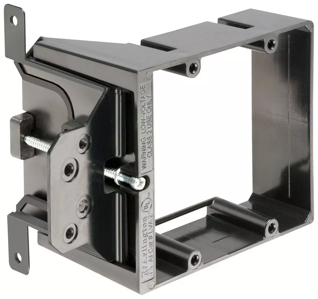 Arlington Industries LVA2 Plastic Low Voltage Mounting Bracket (10-Pack)