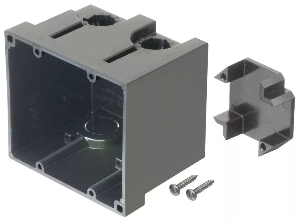 Arlington Industries SLB102 Non-Metallic Electrical Box (10-Pack)