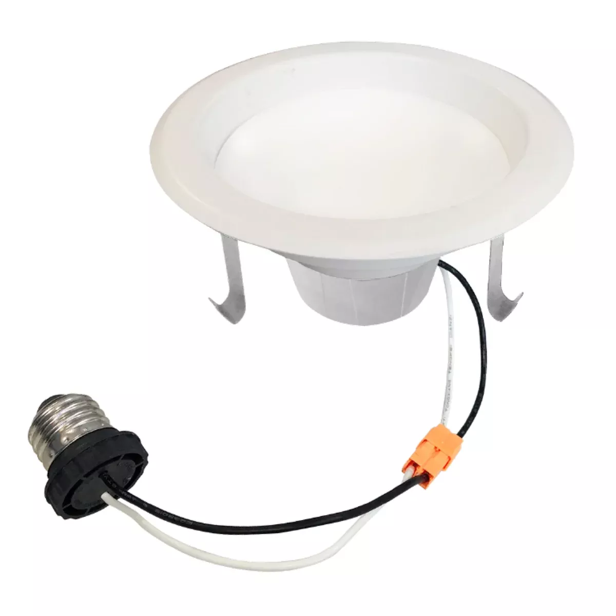 Bulbrite LED12REC/4HL/840/WHRD/D 12W LED 4 Inch High Lumen Downlight Retrofit Smooth White Round Dimmable 80 CRI 4000K 120V (773110)