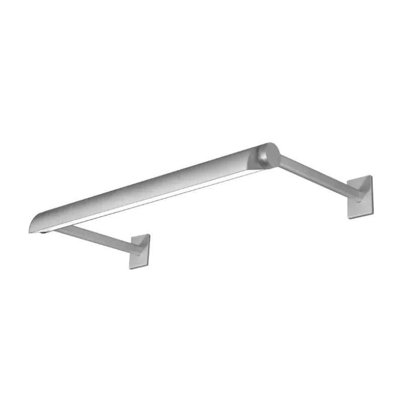 Core BLDE 6-ft 330° Rotating LED Wall Washer, 6W/ft., 120V-277V, 4000K, 0-10V, 24" Stem