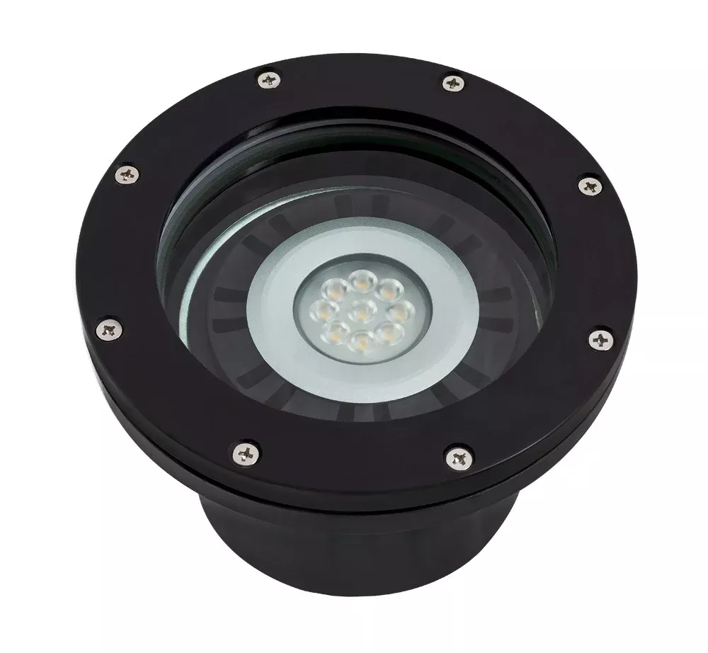 Corona Lighting CL-314-NM Composite Lensed PAR36 Well Light Natural Metal