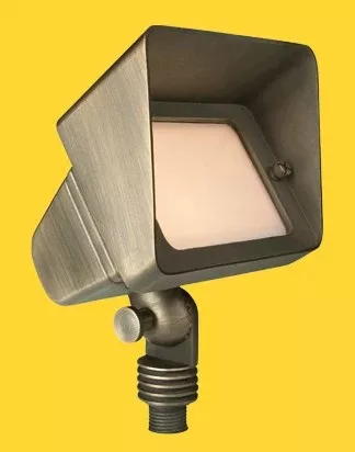 Corona Lighting CL-518B-AB Brass Rectangular Wall Wash Antique Bronze MR-16