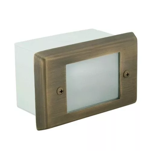 Corona Lighting Lensed Step Light, Antique Bronze CL-371B-AB