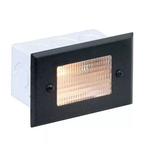 Corona Lighting Lensed Step Light, Black CL-350-BK