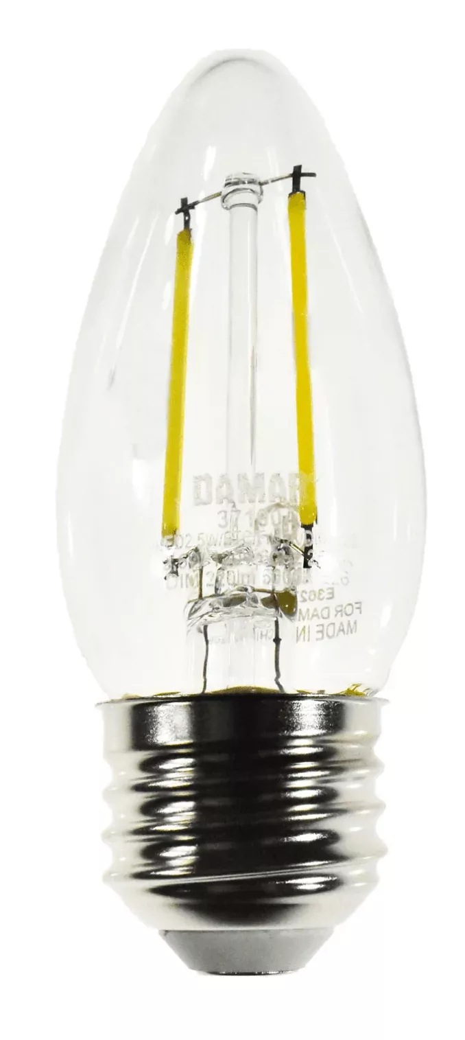 Damar 37190A LED2.5W/ETC/FIL/5K/DIM E26