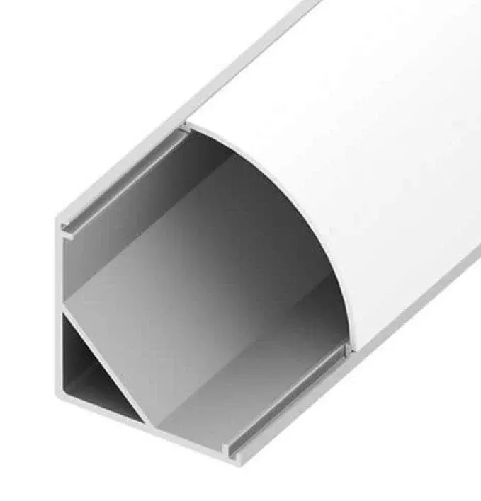 Diode LED Accessory Pack, 10mm ROUNDED CORNER, Aluminum, end cap pairs, mounting hardware (DI-CPCHB-RC10-ACC)