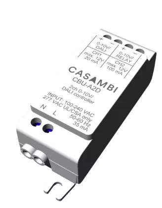 Diode LED CASAMBI A2D 2 Channel 0-10V/DALI Controller (CBU-A2D)