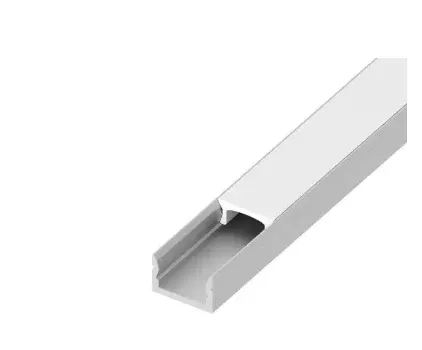 Diode LED Channel Bundle A3 Channel 96 in Architectural Frosted Lens 2 open end cap 2 closed end cap 4 mounting clips