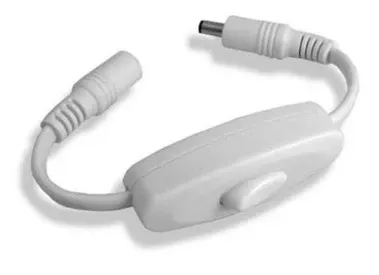 Diode LED Inline LED On/Off Switch - 2 Amp, White (DI-0714)