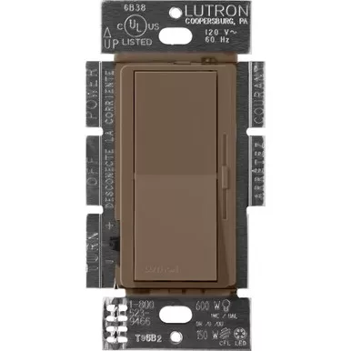 DVSCRP-253P-EPDiva Reverse-phase Dimmer - Satin Finish, Cfl/led (screw-based)