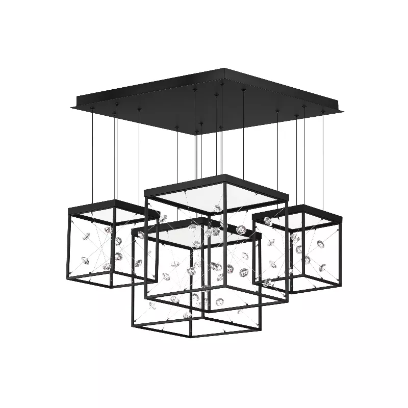 ET2 E21254 Entanglement 4-lt 28" LED Pendant, 3CCT Selectable