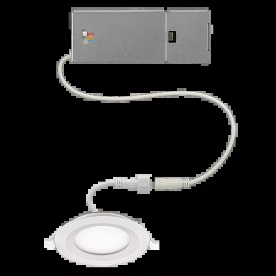 ETI DLLP-3IN-550LM-9-5CP-TD 3 Inch Lowpro Canless Direct Mount Downlight Indoor|Outdoor 5-CCT Color Preference (53840101)