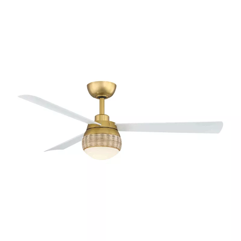 Fanimation FP6837 Paget 52" Indoor/Outdoor Ceiling Fan with LED Light Kit