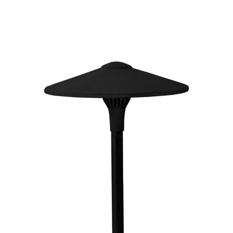 Focus Industries AL05LEDP 10" Aluminum 4W LED China Hat Area Light, 12V