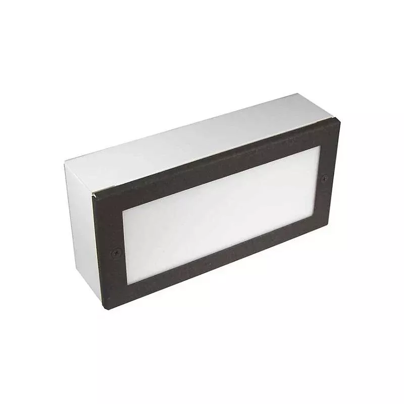 Focus Industries SL44LED 8" 2W Rectangle LED Paver Light, 3000K, 12V
