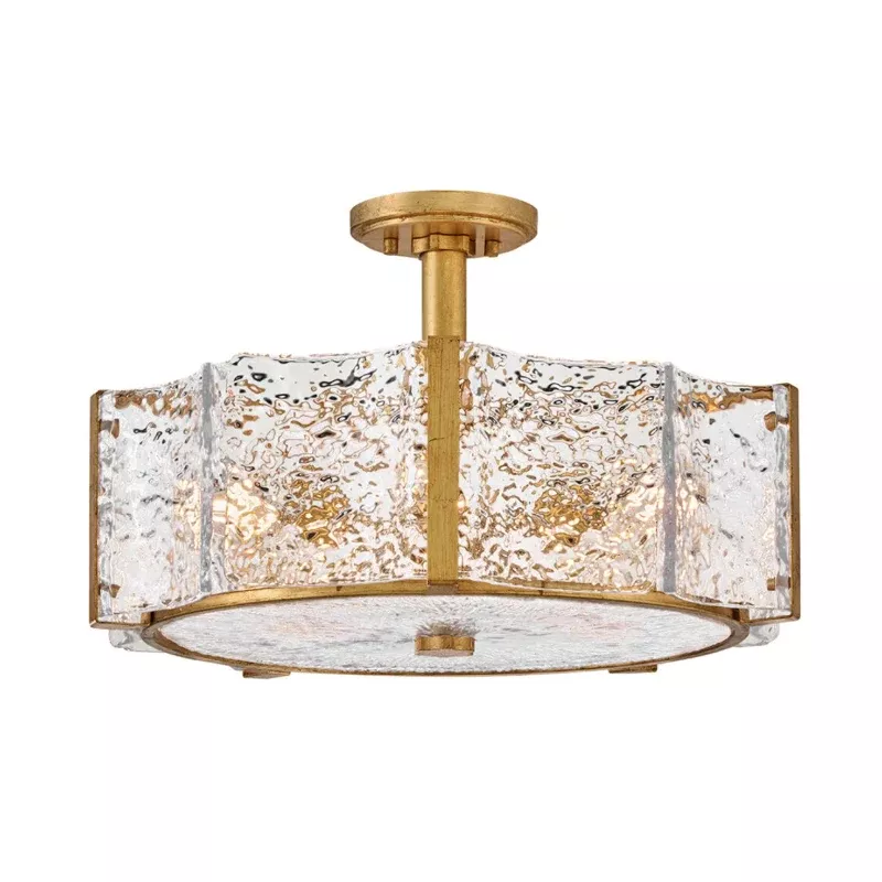 Fredrick Ramond FR41603 Florian 5-lt 20" LED Semi-Flush Mount