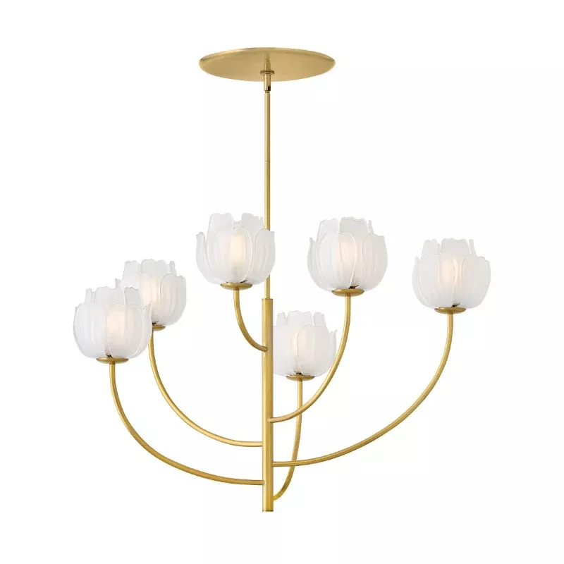 Fredrick Ramond FR46896 Fantine 6-lt 32" LED Chandelier