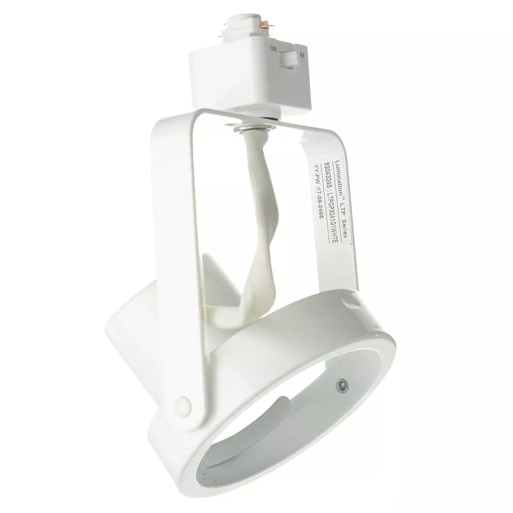 GE LTPGP30A1G1WHTE LTP 120V PAR30 Gimbal Global Adapter White (93043245)