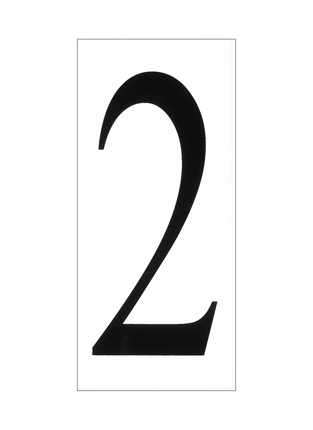 Generation Lighting Address Number Tile-2 (90612-68)
