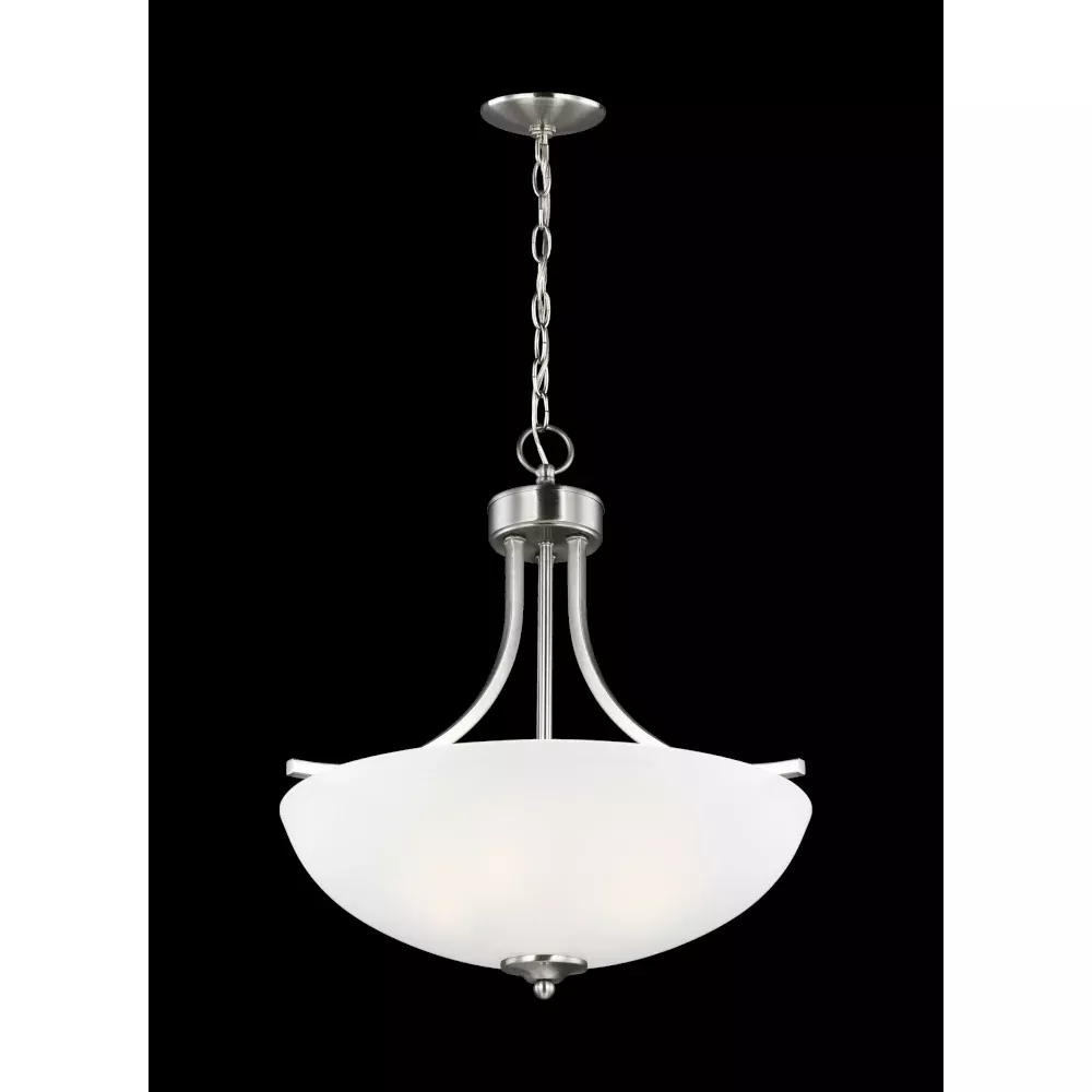 Generation Lighting Geary Medium Three Light Pendant (6616503-962)