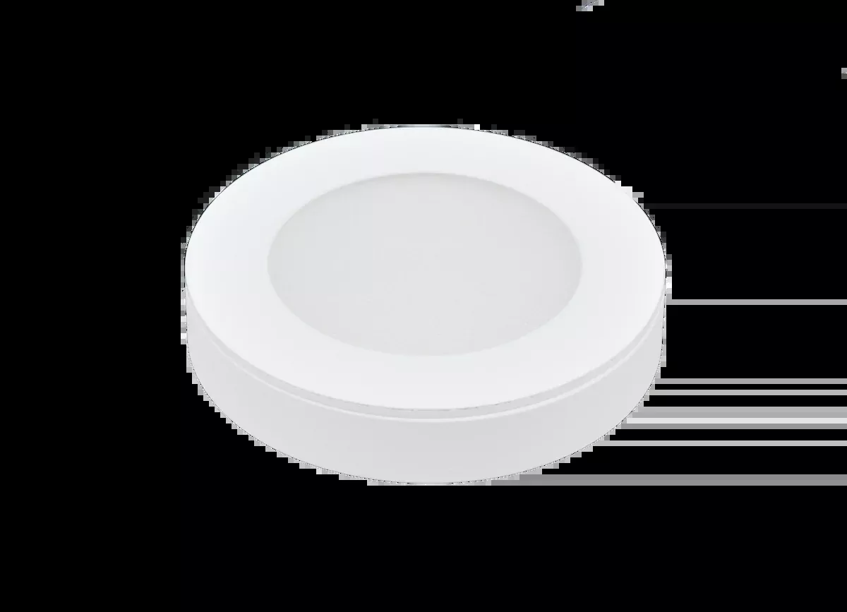GM Lighting 12VDC 3W Dimmable LED Puck Light 110Lm 3000K 80 CRI White (SDP-3-W)