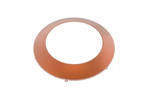 Halco SMD-6-TRM-BC Surface Mount Downlight 6 Inch Round Trim Brushed Copper (83916)