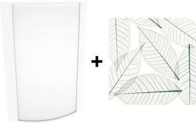 HALVS18L940-GL-W/BL Architectural 445 Lumens HALVS Forward & Up/down Light 25W 90CRI