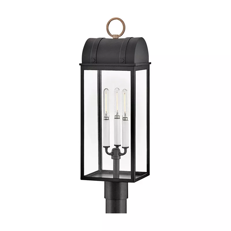 Hinkley 10661 Campbell 3-lt 25" Tall LED Outdoor Post Lantern