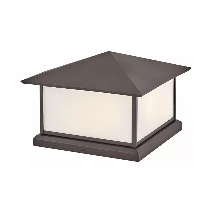 Hinkley 28987 Walter 2-lt 15" LED Outdoor Pier Mount Lantern