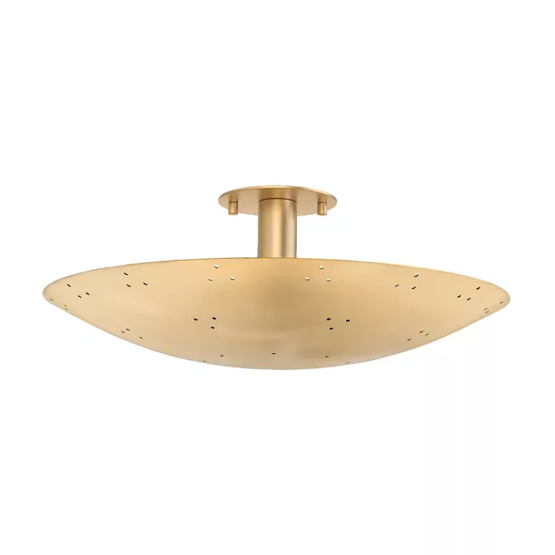 Hudson Valley 8718 Bern 3-lt 18" Flush Mount
