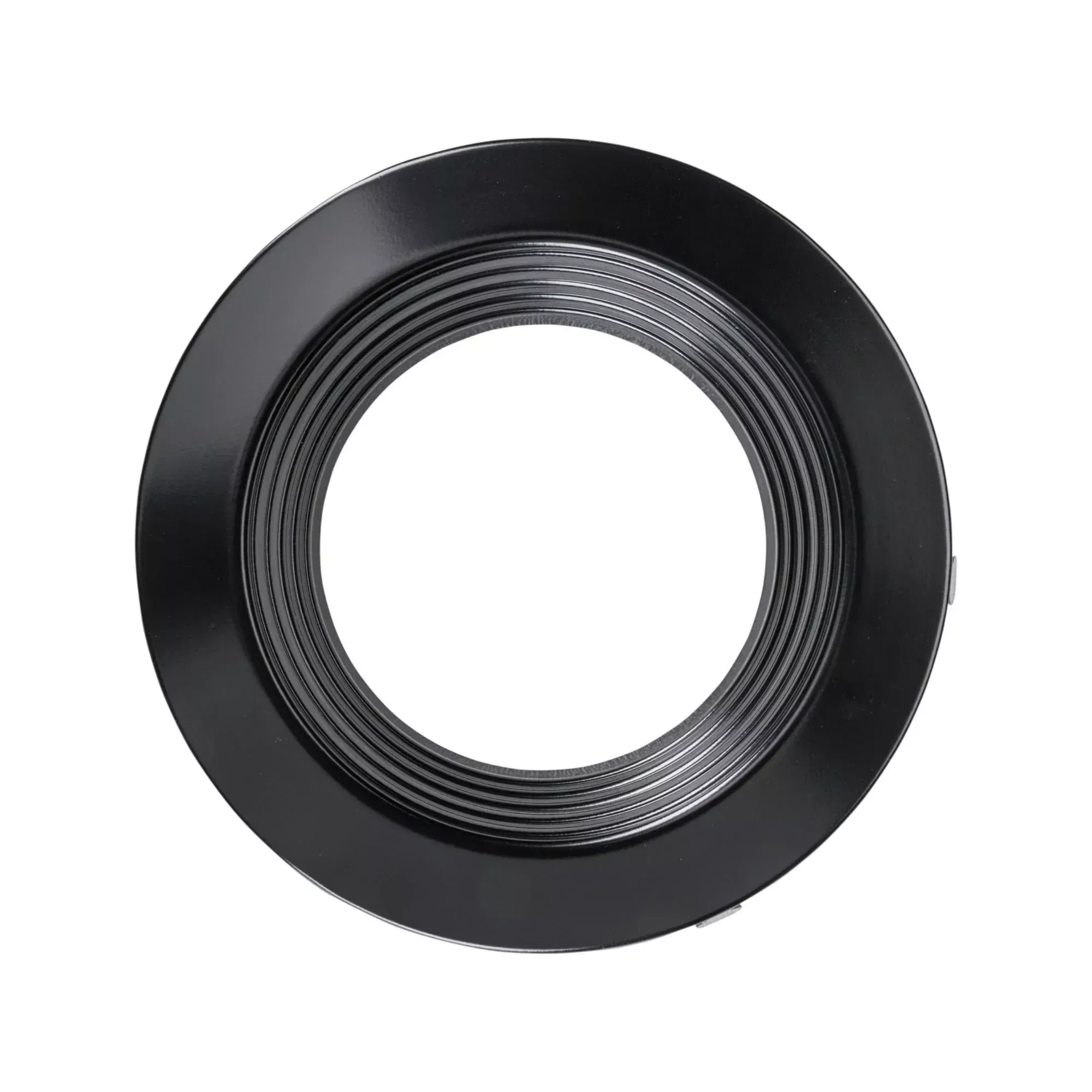 Keystone KT-RDLED 6" Round Interchangeable Trim, Matte Black Finish