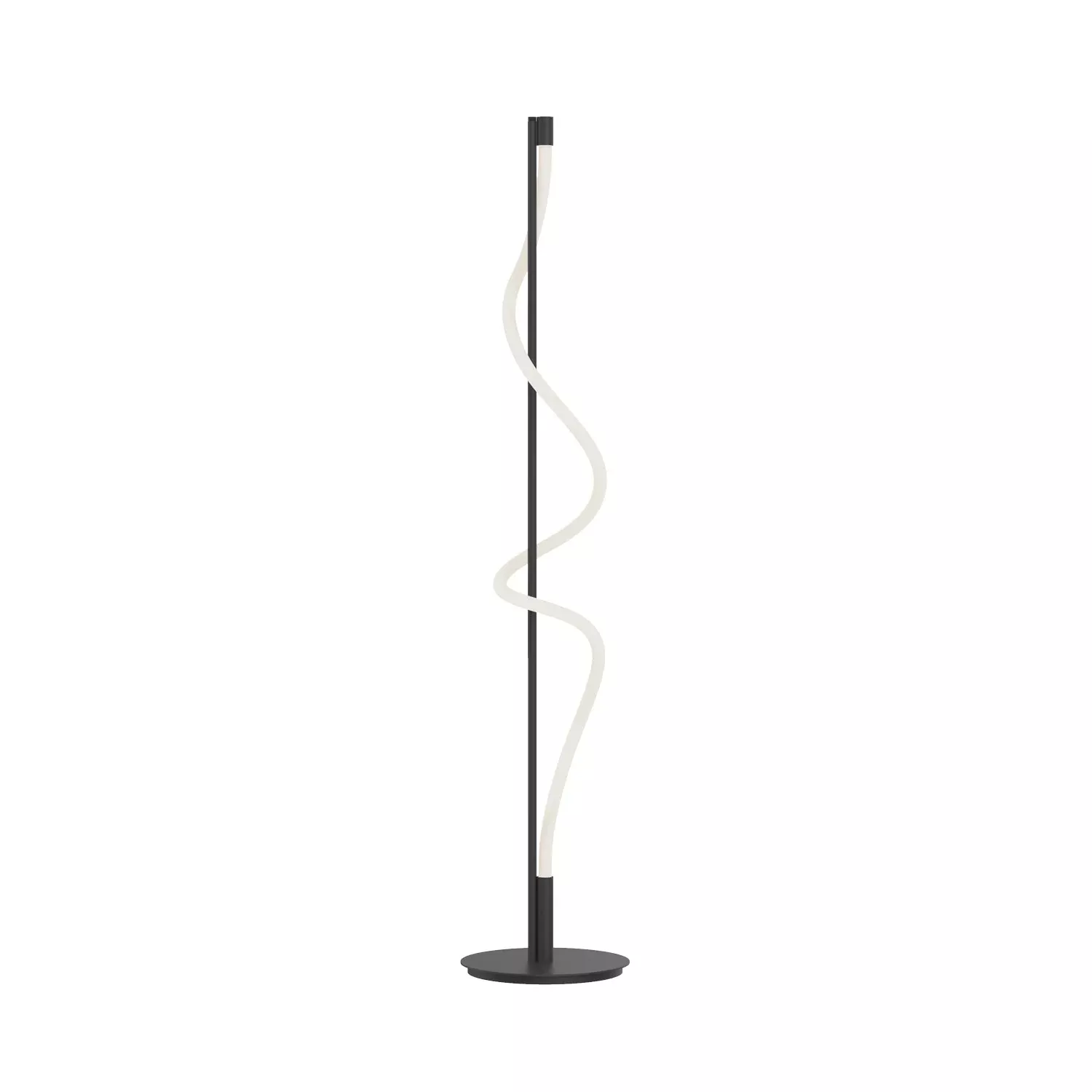 Kuzco Cursive LED Floor Lamp Black FL95360-BK