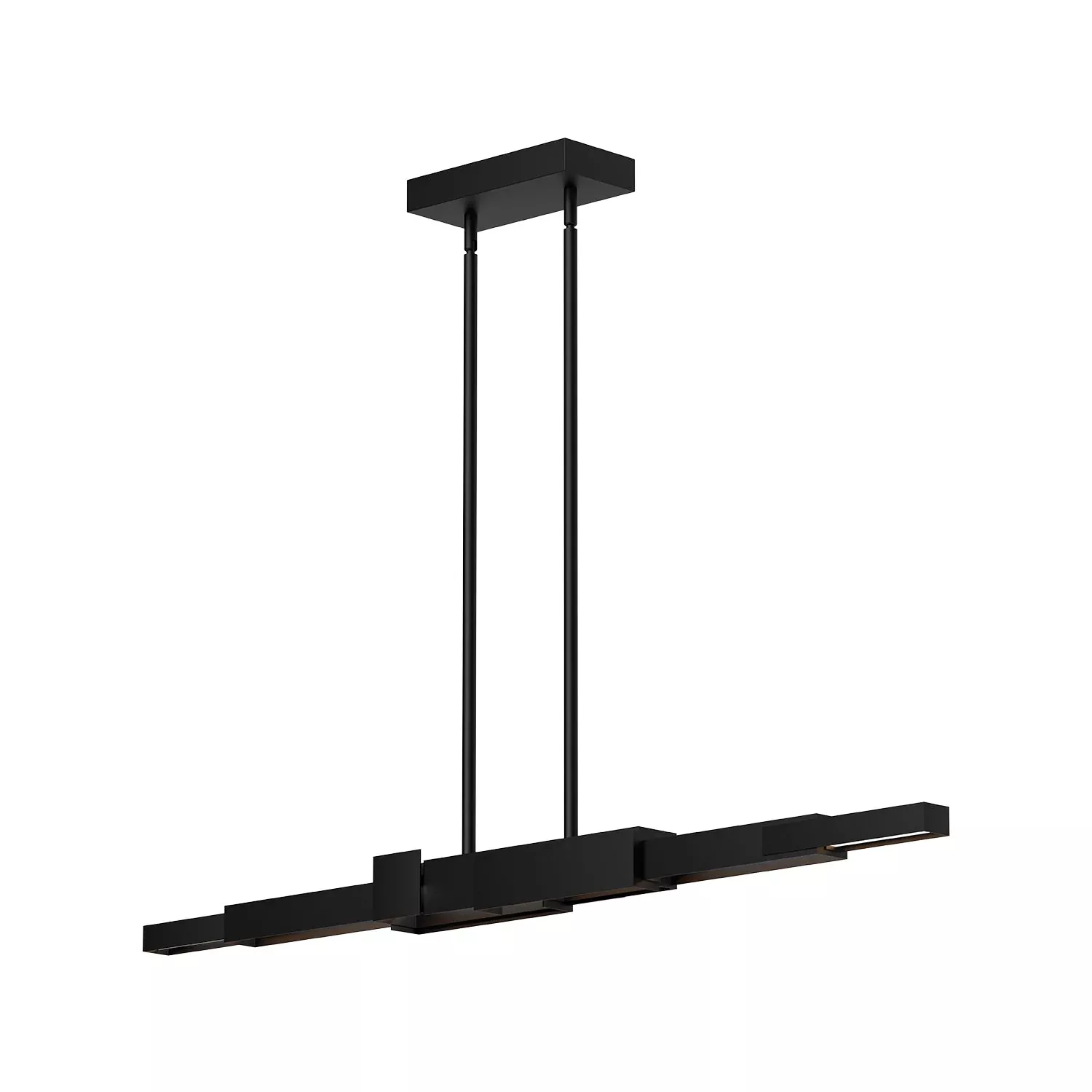 Kuzco Enzo LED Linear Pendant Black LP29548-BK
