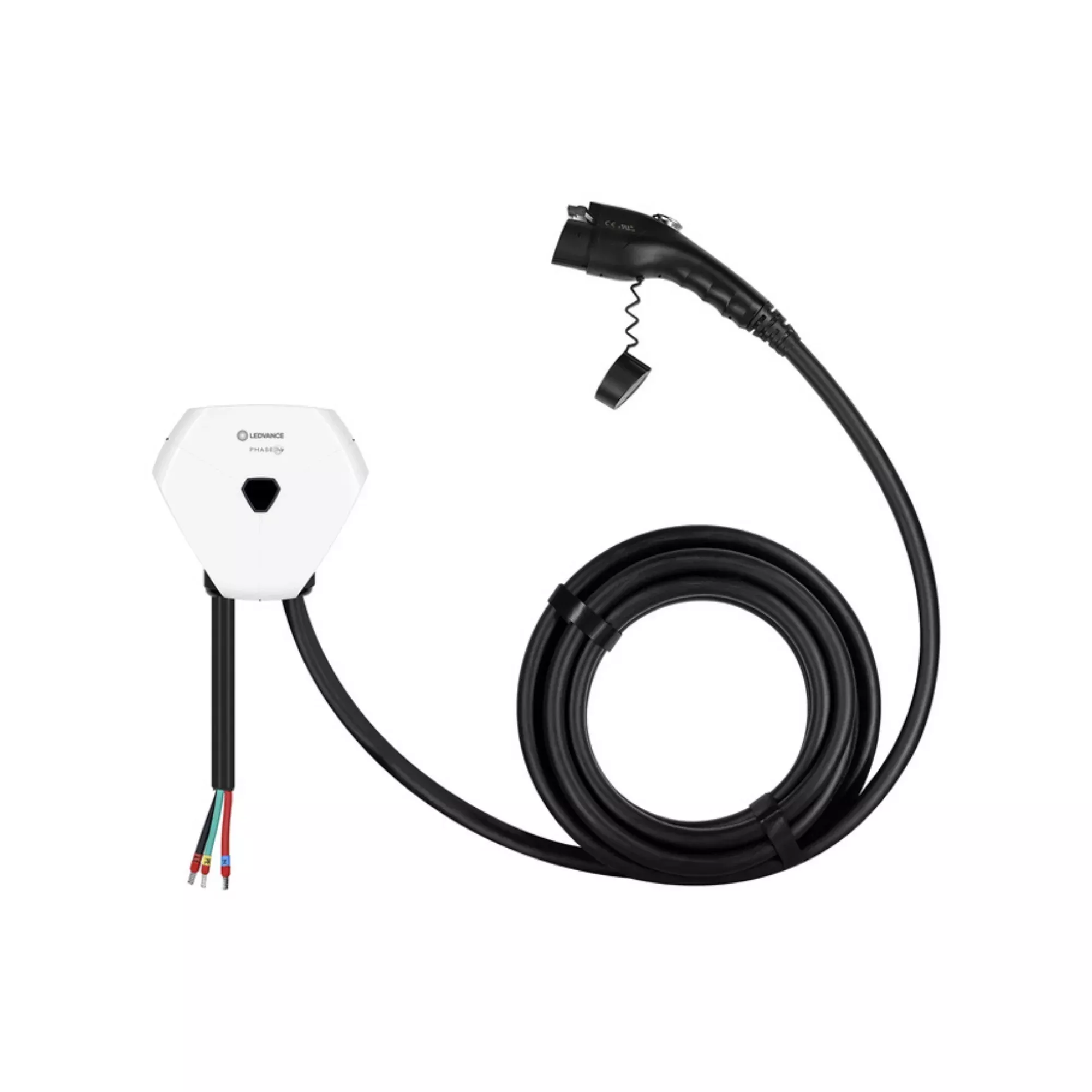 LEDVANCE PHASE EV 48 Amp Level 2 Residential Charging Station - WiFi Enabled Smart EV Charger